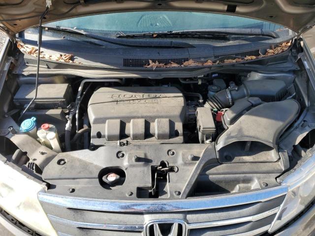 5FNRL5H42DB058508 - 2013 HONDA ODYSSEY EX BEIGE photo 12