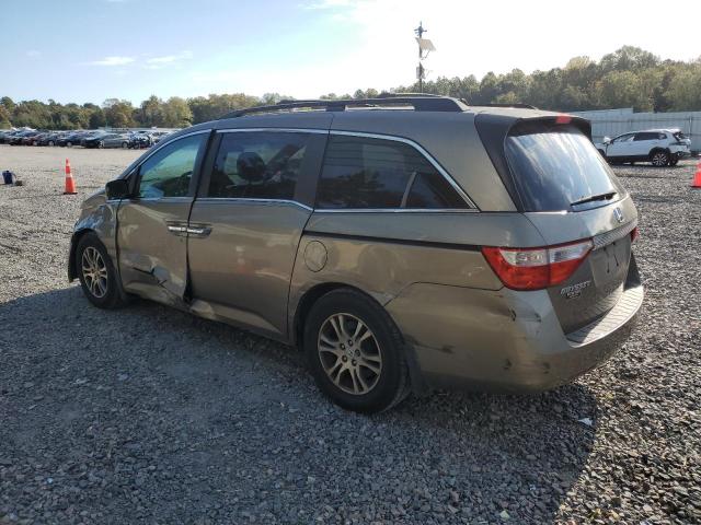 5FNRL5H42DB058508 - 2013 HONDA ODYSSEY EX BEIGE photo 2