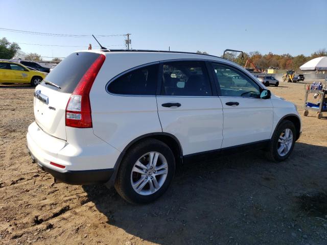 5J6RE4H54BL115356 - 2011 HONDA CR-V EX WHITE photo 3