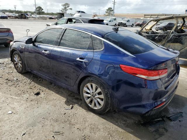 5XXGU4L32JG224340 - 2018 KIA OPTIMA EX BLUE photo 2