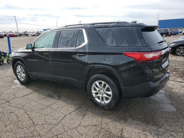 1GNEVGKW0KJ113890 - 2019 CHEVROLET TRAVERSE LT BLACK photo 2