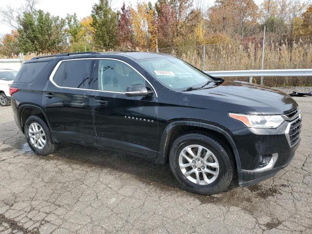 1GNEVGKW0KJ113890 - 2019 CHEVROLET TRAVERSE LT BLACK photo 4