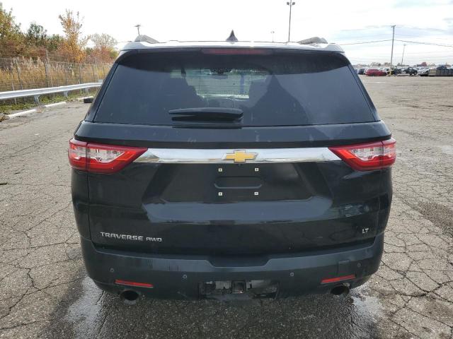 1GNEVGKW0KJ113890 - 2019 CHEVROLET TRAVERSE LT BLACK photo 6