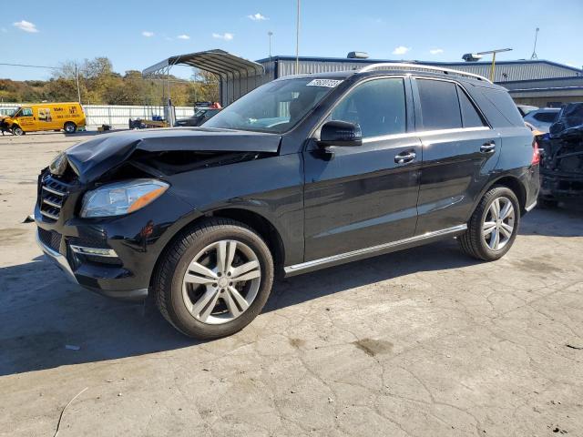 4JGDA5HB6EA350120 - 2014 MERCEDES-BENZ ML 350 4MATIC BLACK photo 1