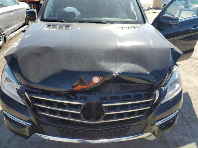 4JGDA5HB6EA350120 - 2014 MERCEDES-BENZ ML 350 4MATIC BLACK photo 12