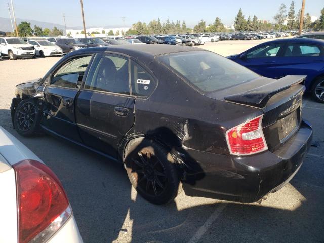 4S3BL676X66212648 - 2006 SUBARU LEGACY GT LIMITED BLACK photo 2