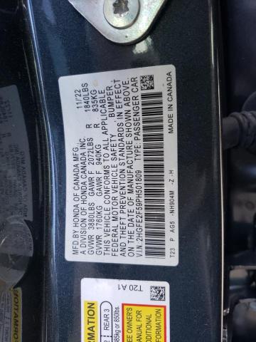 2HGFE2F59PH501809 - 2023 HONDA CIVIC SPORT 灰色 照片 13