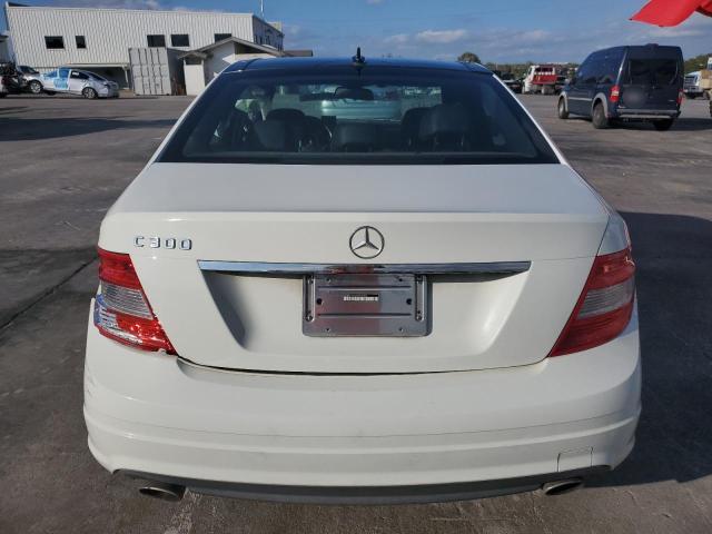 WDDGF54X89F239300 - 2009 MERCEDES-BENZ C 300 WHITE photo 6