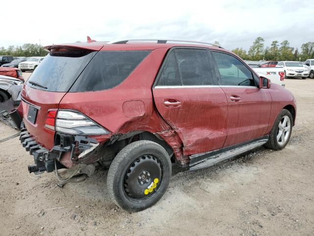 4JGDA5JB3JB028811 - 2018 MERCEDES-BENZ GLE 350 RED photo 3