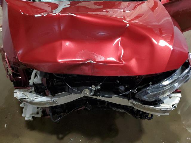 1HGCV3F47KA000053 - 2019 HONDA ACCORD HYBRID EX RED photo 11