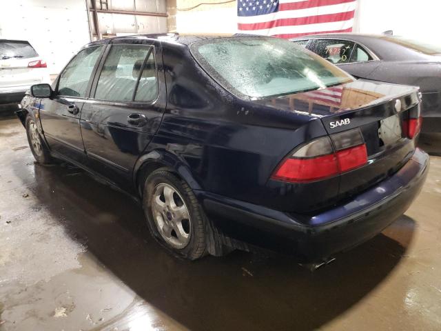 YS3EF48Z4X3048942 - 1999 SAAB 9-5 SE BLUE photo 2