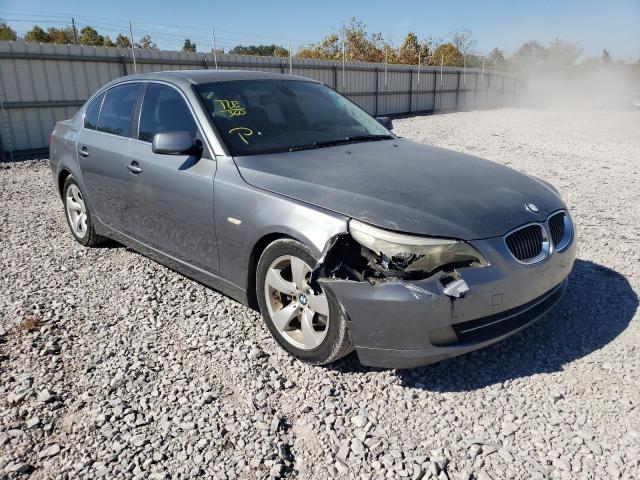 WBANU53528CT18501 - 2008 BMW 528 I GRAY photo 4