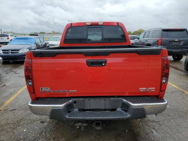 1GTDT13E778119035 - 2007 GMC CANYON RED photo 6