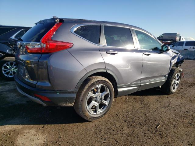 5J6RW2H8XHL008557 - 2017 HONDA CR-V EXL GRAY photo 3