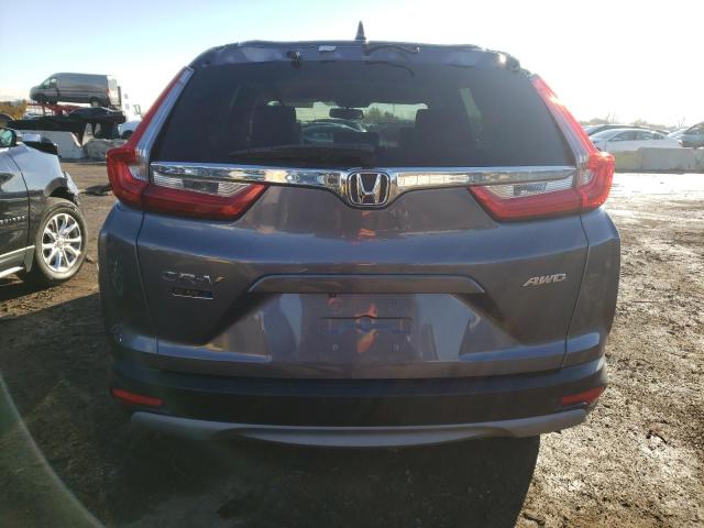 5J6RW2H8XHL008557 - 2017 HONDA CR-V EXL GRAY photo 6