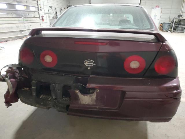 2G1WH52K149404041 - 2004 CHEVROLET IMPALA LS PURPLE photo 6