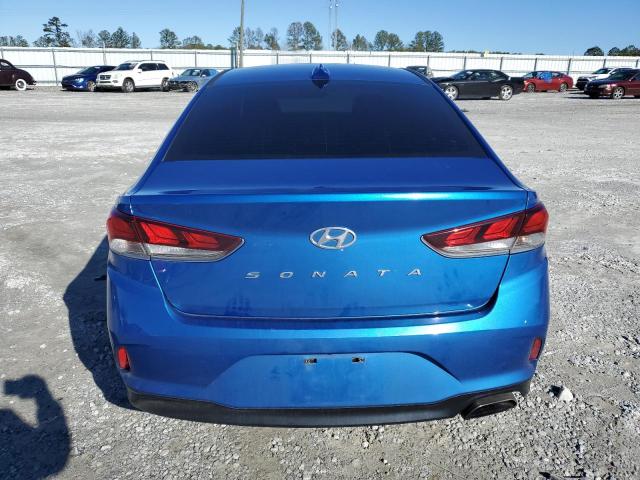 5NPE34AFXJH621273 - 2018 HYUNDAI SONATA SPORT Blau Foto 6