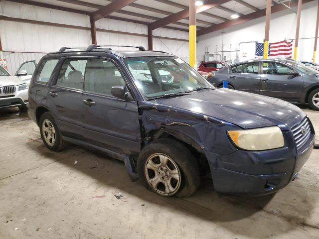 JF1SG63696H724874 - 2006 SUBARU FORESTER 2.5X BLUE photo 4