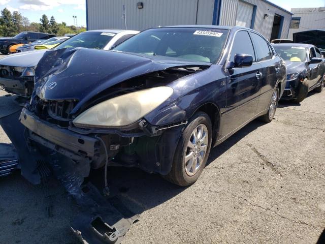 JTHBA30G845024879 - 2004 LEXUS ES 330 BLUE photo 2