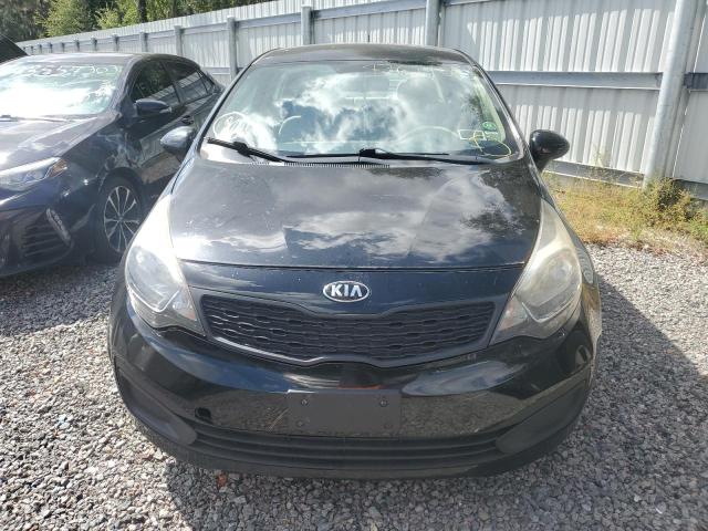 KNADM4A35D6240649 - 2013 KIA RIO LX BLACK photo 5