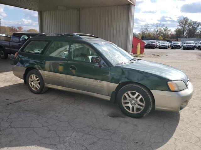 4S3BH686817652516 - 2001 SUBARU LEGACY OUTBACK LIMITED GREEN photo 4