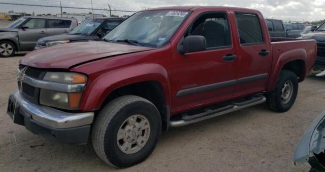 1GCDS136458240386 - 2005 CHEVROLET COLORADO RED photo 1