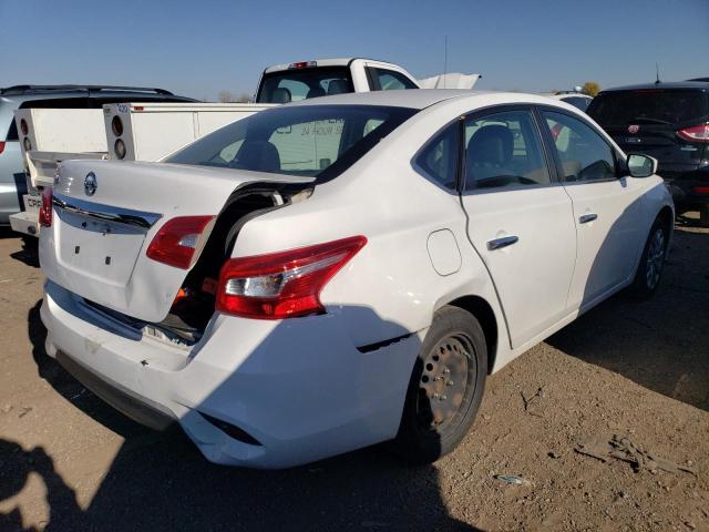 3N1AB7AP6GY263390 - 2016 NISSAN SENTRA S WHITE photo 3