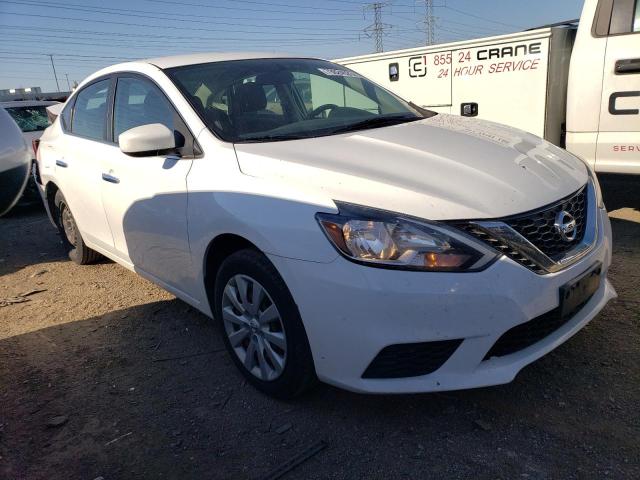 3N1AB7AP6GY263390 - 2016 NISSAN SENTRA S WHITE photo 4