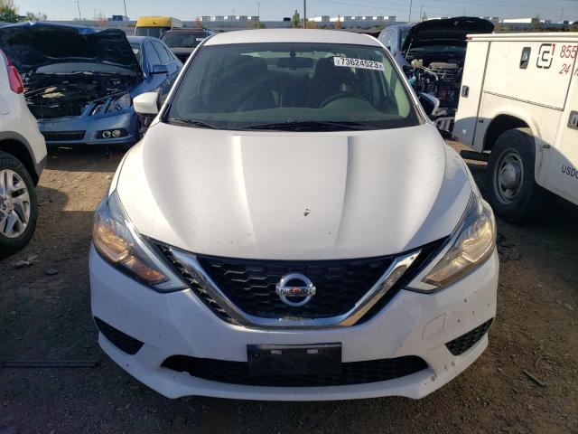 3N1AB7AP6GY263390 - 2016 NISSAN SENTRA S WHITE photo 5