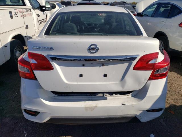 3N1AB7AP6GY263390 - 2016 NISSAN SENTRA S WHITE photo 6