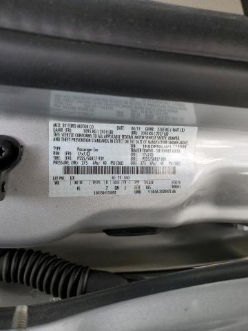 1FADP5BU4FL113005 - 2015 FORD C-MAX SEL SILVER photo 12