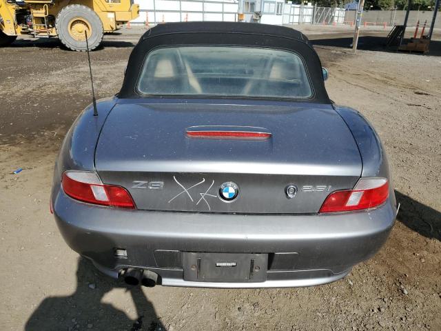 4USCN33442LM06454 - 2002 BMW Z3 2.5 GRAY photo 6