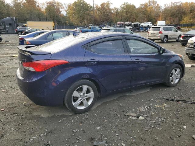 5NPDH4AE2DH391026 - 2013 HYUNDAI ELANTRA GLS BLUE photo 3