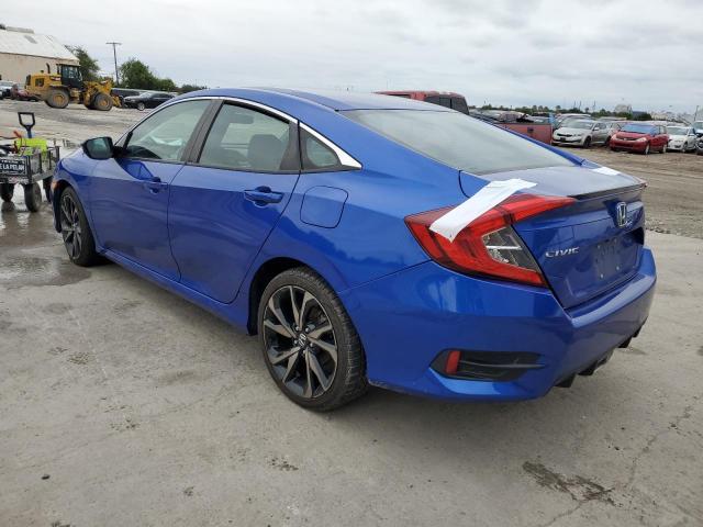 19XFC2F89KE031140 - 2019 HONDA CIVIC SPORT 蓝色 照片 2