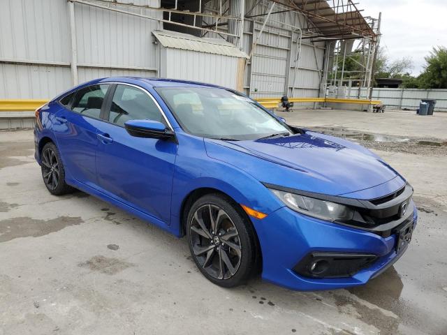 19XFC2F89KE031140 - 2019 HONDA CIVIC SPORT 蓝色 照片 4