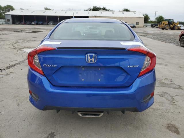 19XFC2F89KE031140 - 2019 HONDA CIVIC SPORT BLUE photo 6