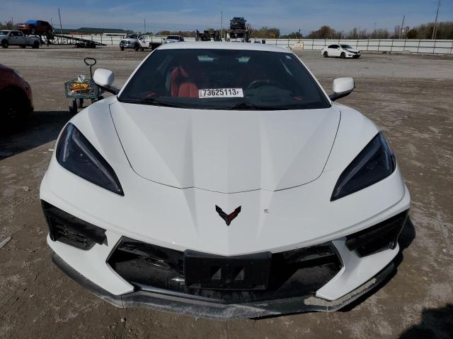 1G1YB3D43M5120260 - 2021 CHEVROLET CORVETTE STINGRAY 2LT WHITE photo 5