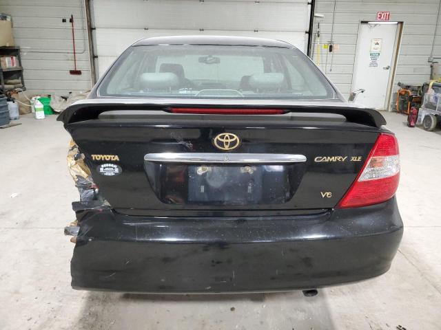 4T1BF30KX2U027949 - 2002 TOYOTA CAMRY LE BLACK photo 6