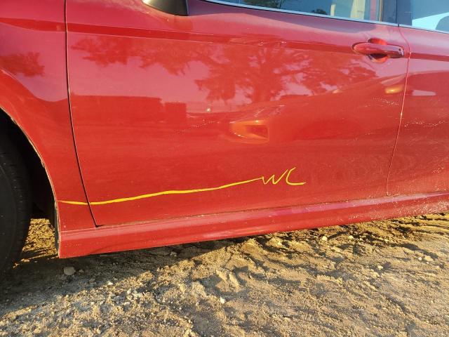 4T1G11AK7RU219072 - 2024 TOYOTA CAMRY SE NIGHT SHADE RED photo 12