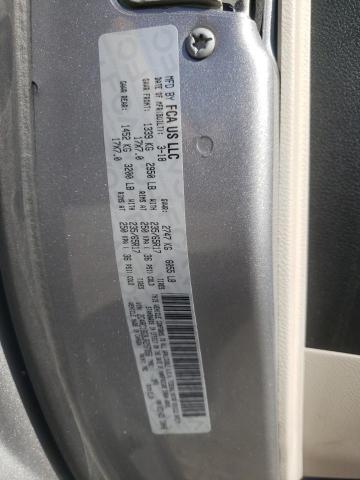 2C4RC1BG9JR257356 - 2018 CHRYSLER PACIFICA TOURING L SILVER photo 13