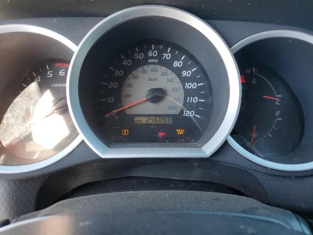 5TEJU62N28Z511676 - 2008 TOYOTA TACOMA DOUBLE CAB PRERUNNER SILVER photo 9