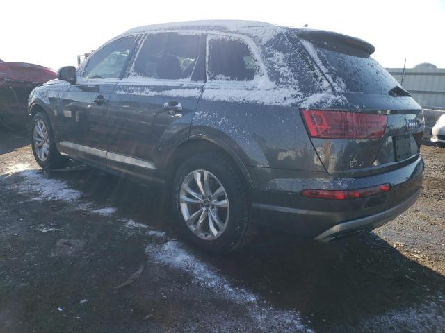 WA1AAAF74KD007275 - 2019 AUDI Q7 PREMIUM GRAY photo 2