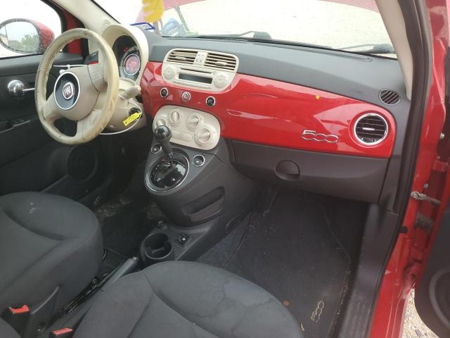 3C3CFFAR7FT502368 - 2015 FIAT 500 POP RED photo 8