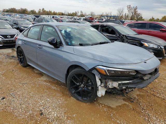 2HGFE2F53NH547942 - 2022 HONDA CIVIC SPORT GRAY photo 4