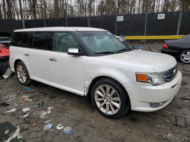 2FMGK5DC1CBD11235 - 2012 FORD FLEX LIMITED WHITE photo 4