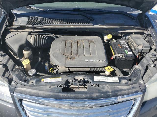 2A4RR8DG5BR619280 - 2011 CHRYSLER TOWN & COU TOURING L GRAY photo 12