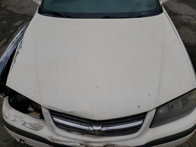 2G1WF52E459264973 - 2005 CHEVROLET IMPALA WHITE photo 11