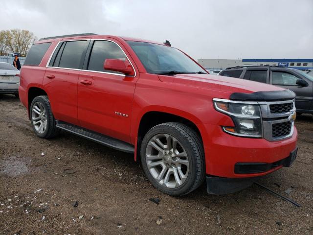 1GNSKBKC4FR622389 - 2015 CHEVROLET TAHOE K1500 LT RED photo 4