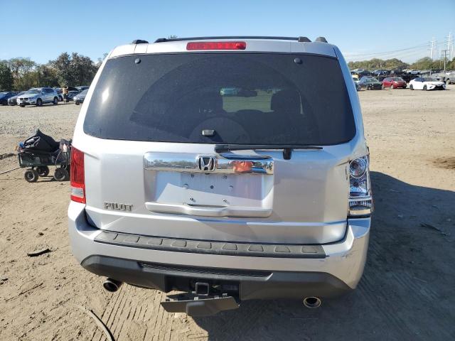 5FNYF3H5XDB018127 - 2013 HONDA PILOT EXL SILVER photo 6