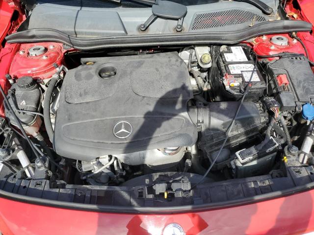 WDCTG4EB9FJ137283 - 2015 MERCEDES-BENZ GLA 250 RED photo 12